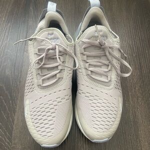 Nike Air Max 270 Sand/Beige Running Shoes